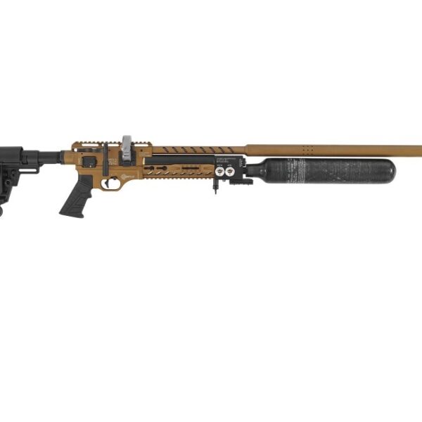 Hatsan FACTOR SNIPER L BRONZE - 318m/sec - 1050 fps power - Σκανδάλη QUATTRO - 2 Μύλους 21 & 45 - CAL. 5,5mm