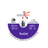 Βλήματα Αεροβόλων Solid 5,5 mm - κουτί 175 τεμ / βάρος 1,68 grams - 26 grains