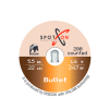 Βλήματα Αεροβόλων Bullet 5,5 mm - κουτί 200 τεμ / βάρος 1,6 grams - 24,7 grains